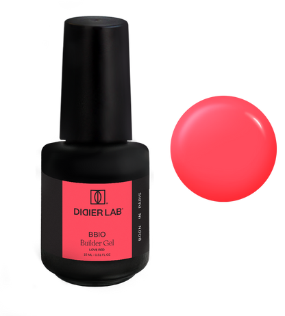 Builder Gel BBIO "Didier Lab", Love Red , 15ml