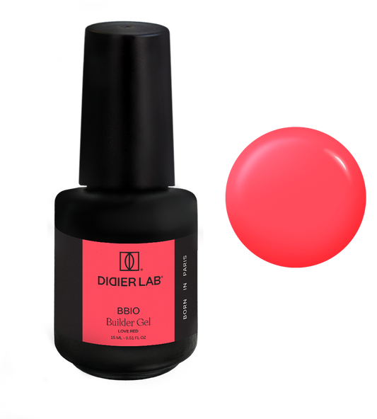 Builder Gel BBIO "Didier Lab", Love Red , 15ml