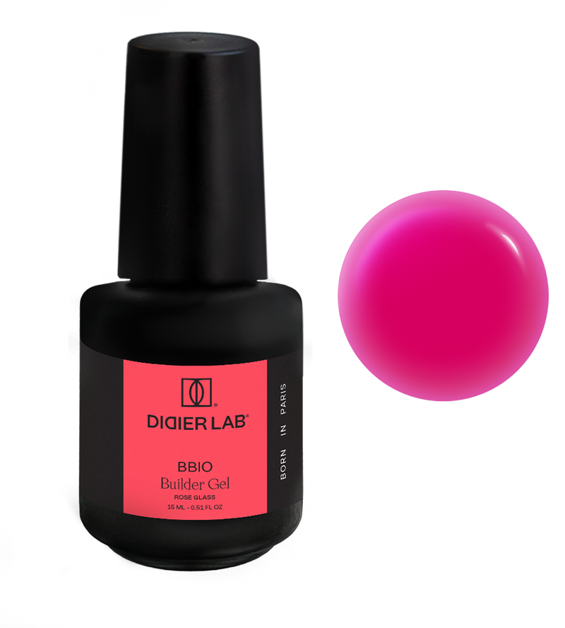 Builder Gel BBIO "Didier Lab" Rose Glass, 15ml