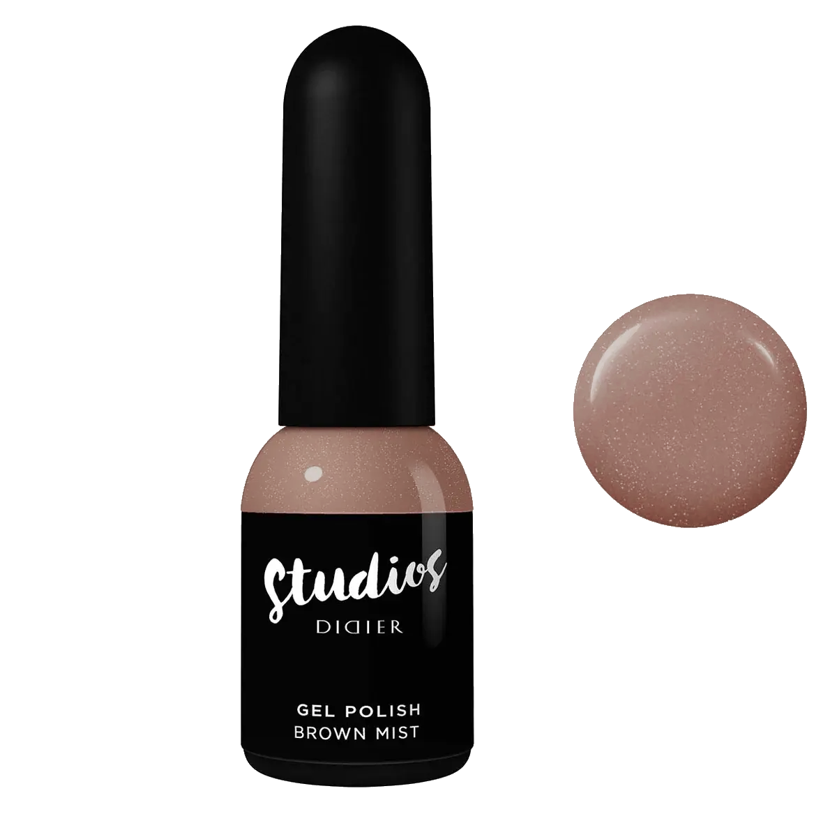 Τζελ Νυχιών Studios Didier - brown mist,  8ml