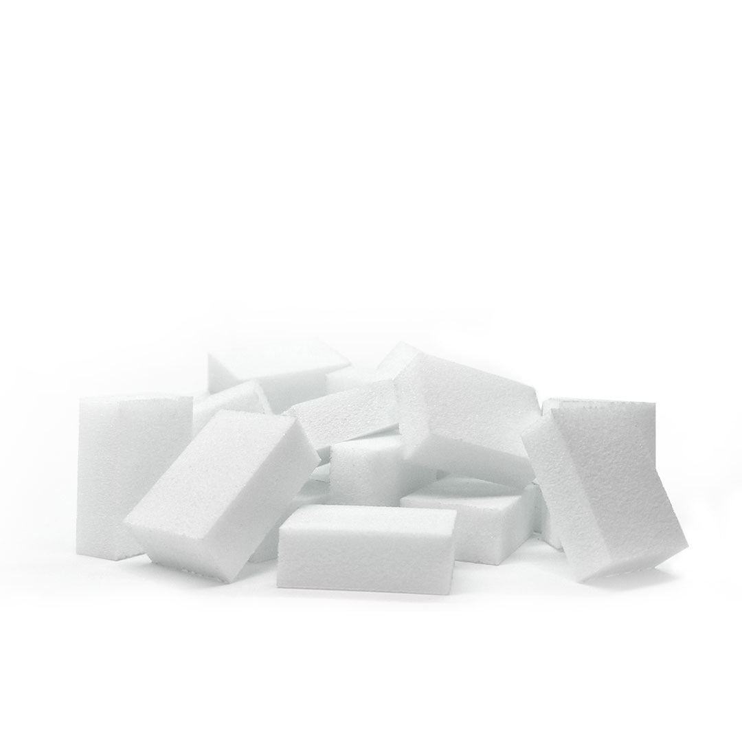 Λίμα / Buffer νυχιών "Didier Lab", λευκό μικρό, 30 τμχ