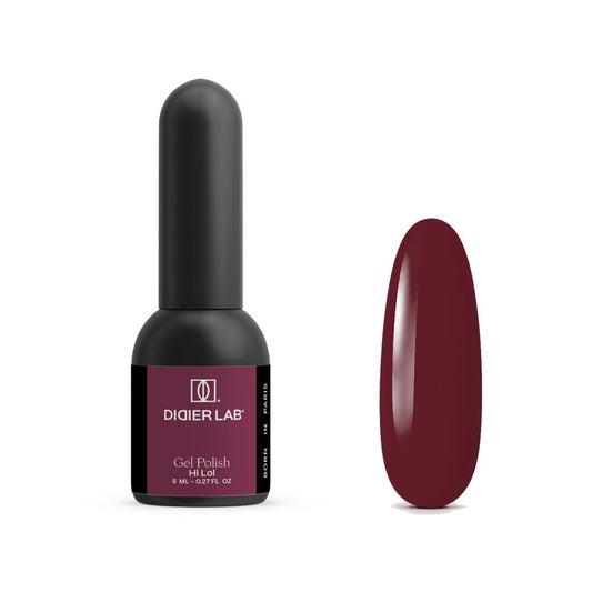 Didier Lab Hi Lol gel polish 8ml, bottle and colour swatch