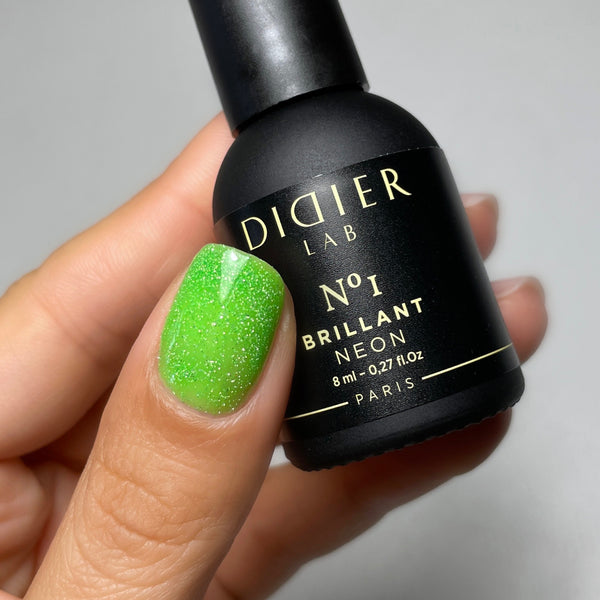 Gel βερνίκι "Didier Lab", Brillant NEON, No1, 8ml