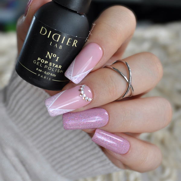 Gel βερνίκι "Didier Lab", POP Star, Νο1, 8ml
