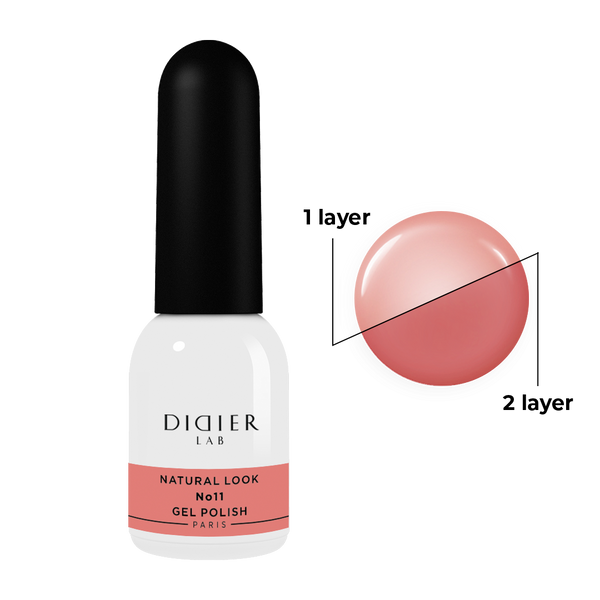 Τζελ Βερνίκι Natural Look "Didier Lab", No 11, 10 ml
