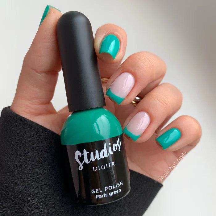 Τζελ βερνίκι νυχιών "Studios Didier", Paris green, 8ml