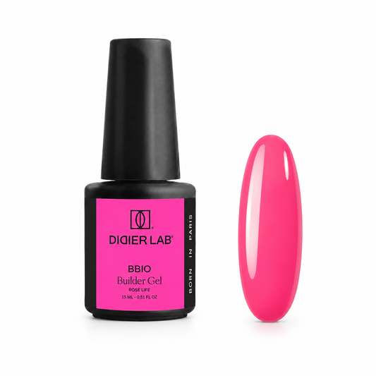 Didier Lab BBIO Rose Life 15 ml bottle and color swatch