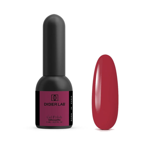 Didier Lab Silhouette gel polish 8ml, bottle and colour swatch