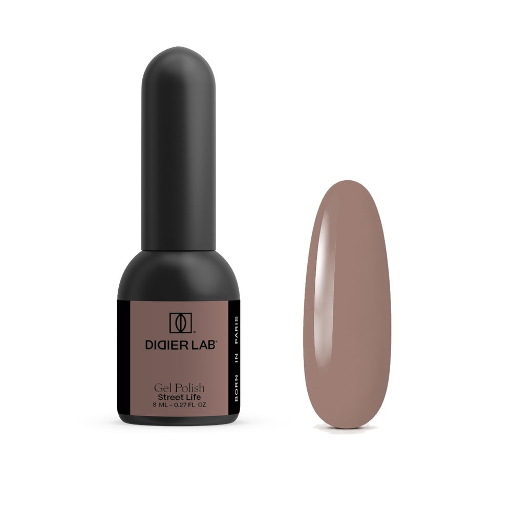 Didier Lab Street Life gel polish 8ml, bottle and colour swatch