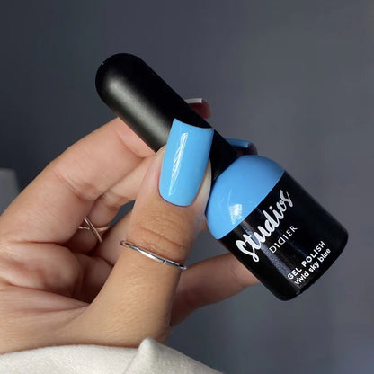Τζελ βερνίκι νυχιών "Studios Didier", Vivid sky blue, 8ml