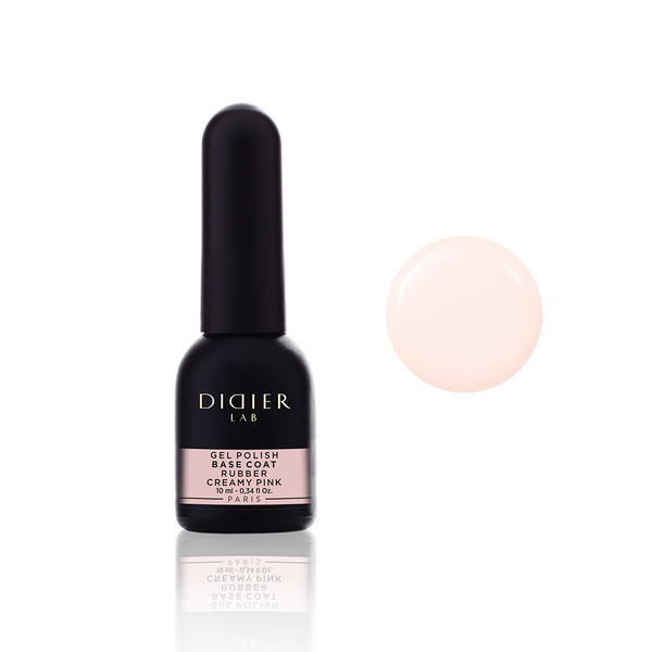 Camouflage Rubber Base Coat - creamy pink , 10ml - Didier Lab Greece