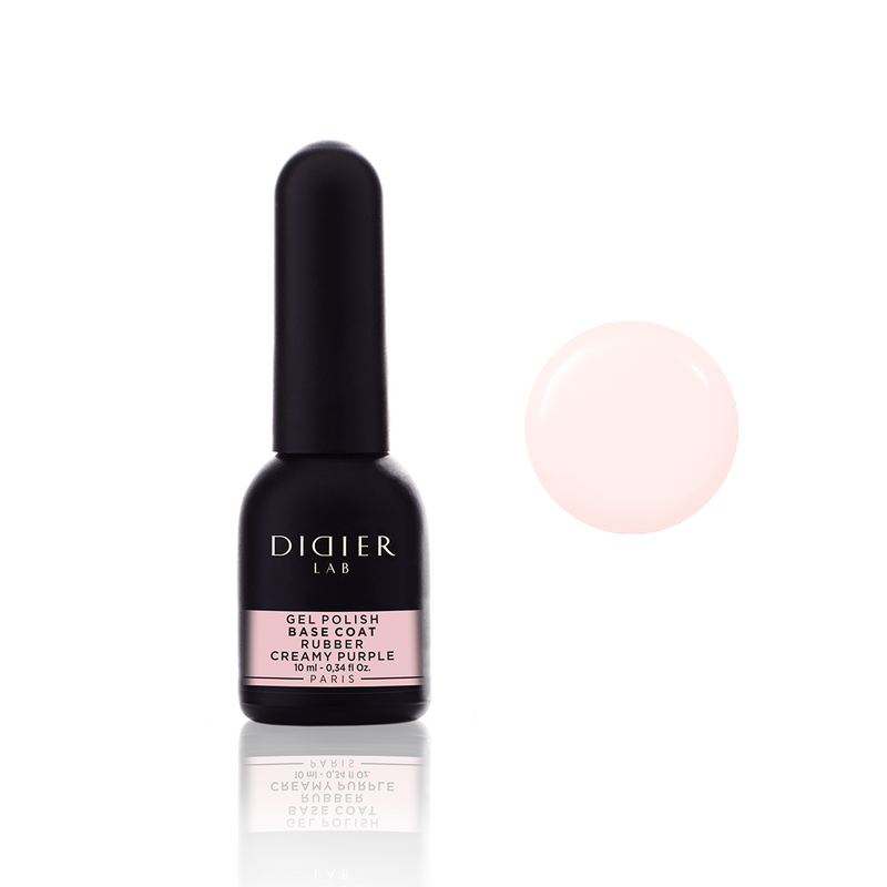 Camouflage Rubber Base Coat - creamy purple , 10ml - Didier Lab Greece