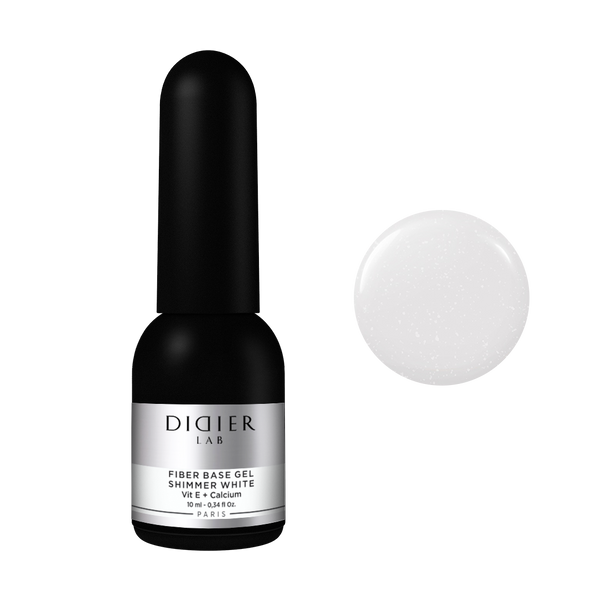 Βάση Smart Fiber"Didier Lab", Shimmer White, 10ml - Didier Lab Greece