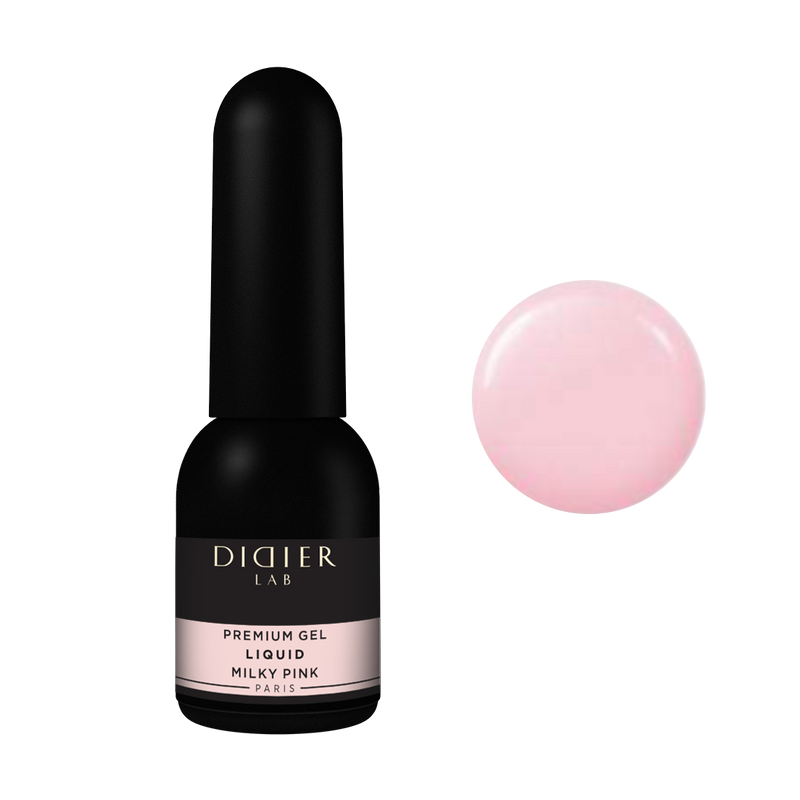 Υγρό Τζελ Premium "Didier Lab", Milky pink, 10ml