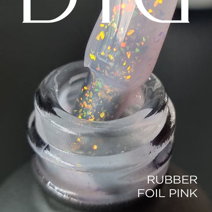Rubber Βάση foil, pink, 10ml