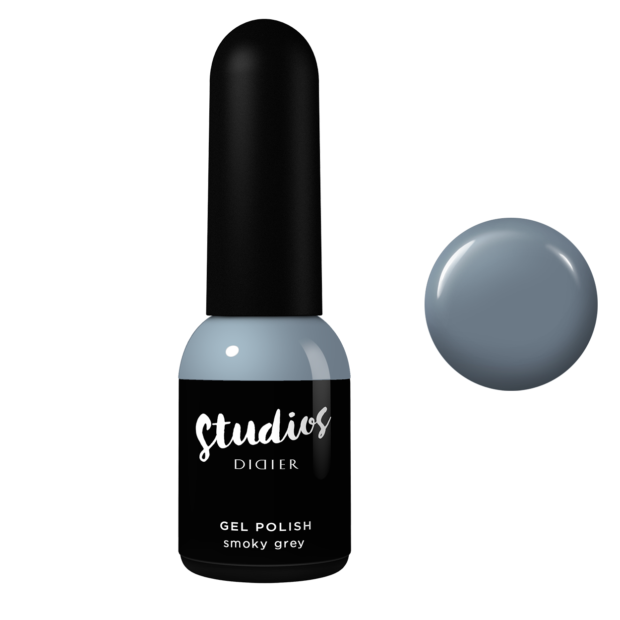 Τζελ Νυχιών Studios Didier - Smoky grey, 8ml