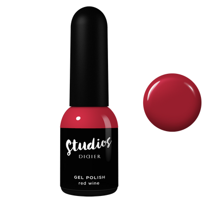 Τζελ Νυχιών Studios Didier - Red Wine, 8ml