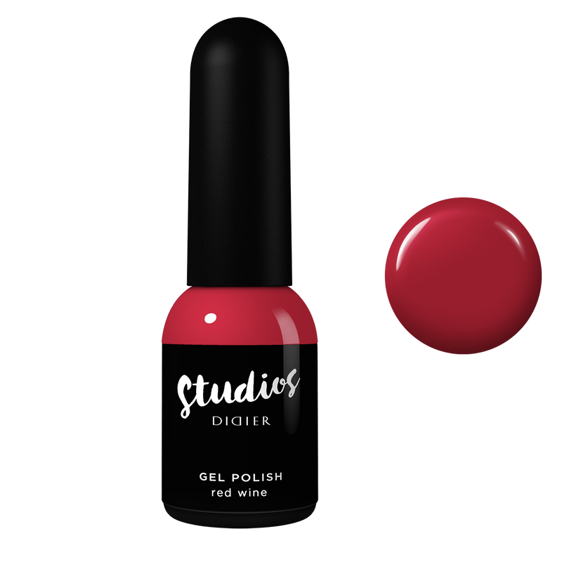 Τζελ Νυχιών Studios Didier - Red Wine, 8ml