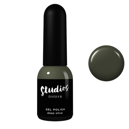 Τζελ Νυχιών Studios Didier - Deep Olive, 8ml - Didier Lab Greece