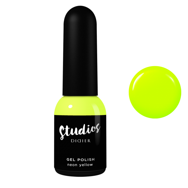 Τζελ Νυχιών Studios Didier - Neon Yellow, 8ml