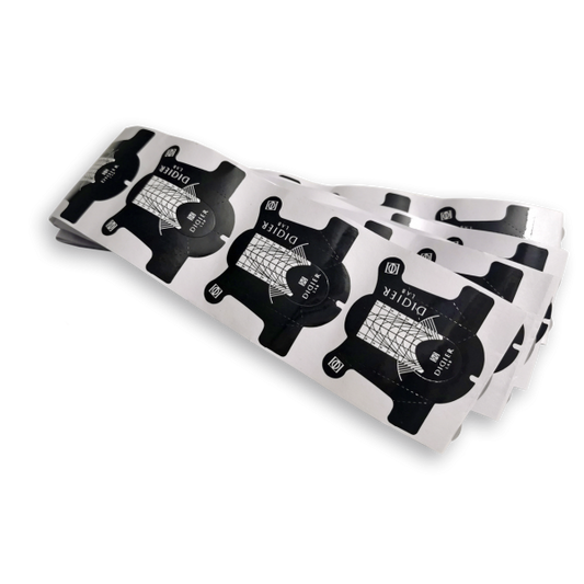 Φόρμες Νυχιών από Χαρτί Didier Lab, 100 Τμχ